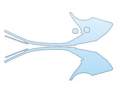 2018 CADILLAC CTS-V SEDAN FULL REAR QUARTERS PRECUT PPF CLEAR BRA WRAP