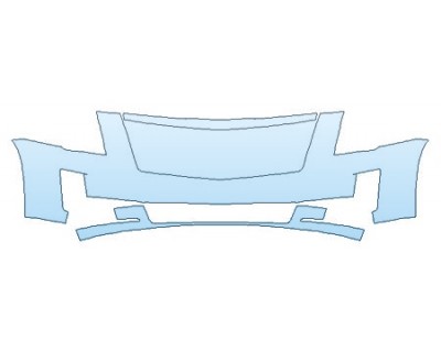 PAINT PROTECTION KIT - 2020 CADILLAC ESCALADE BASE BUMPER - PRECUT PPF CLEAR BRA WRAP