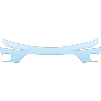 PAINT PROTECTION KIT - 2004 BUICK RENDEZVOUS BUMPER KIT - PRECUT PPF CLEAR BRA WRAP