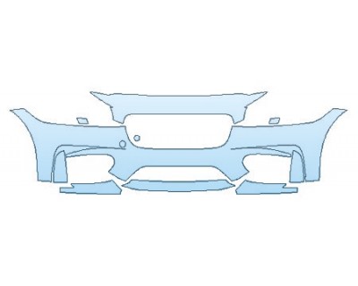 2020 JAGUAR XF S Bumper (7 Piece)