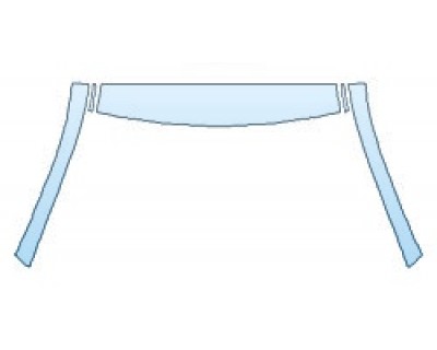 2018 TOYOTA AVALON XLE ROOF A-PILLARS PRECUT PPF CLEAR BRA WRAP