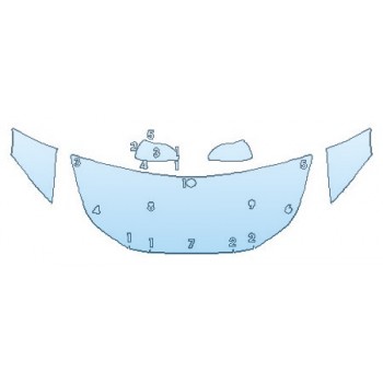 PRECUT PPF CLEAR BRA WRAP