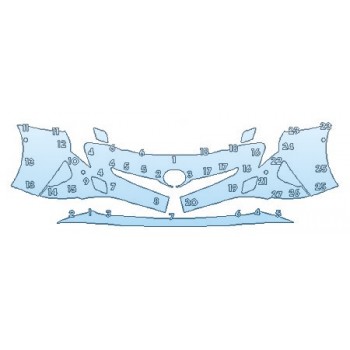 PRECUT PPF CLEAR BRA WRAP