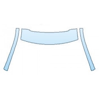 PRECUT PPF KIT - 2018 VOLVO XC90 T5 AWD ROOF WITH SUNROOF A-PILLARS PRECUT PPF CLEAR BRA WRAP