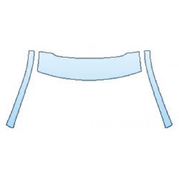 PRECUT PPF KIT - 2018 VOLVO XC90 T5 AWD R-DESIGN ROOF WITH SUNROOF A-PILLARS PRECUT PPF CLEAR BRA WRAP