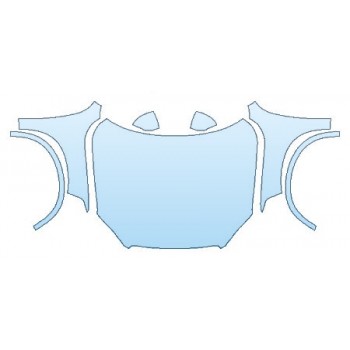 PRECUT PPF KIT - 2018 VOLVO XC90 T6 AWD R-DESIGN FULL HOOD FENDERS MIRRORS PRECUT PPF CLEAR BRA WRAP