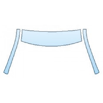 PRECUT PPF KIT - 2018 VOLVO XC90 T6 AWD R-DESIGN ROOF A-PILLARS PRECUT PPF CLEAR BRA WRAP