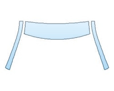 2018 VOLVO XC90 T8 ROOF A-PILLARS PRECUT PPF CLEAR BRA WRAP