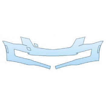 PAINT PROTECTION KIT - 2020 CADILLAC ATS COUPE PREMIUM LUXURY BUMPER (1 PIECE) - PRECUT PPF CLEAR BRA WRAP