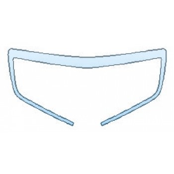 PAINT PROTECTION KIT - 2020 CADILLAC ATS COUPE PREMIUM PERFORMANCE GRILLE - PRECUT PPF CLEAR BRA WRAP