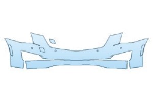 2024 CADILLAC ATS SEDAN PREMIUM PERFORMANCE BUMPER WITH SENSORS (2 PIECE)