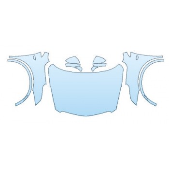 PRECUT PPF CLEAR BRA WRAP