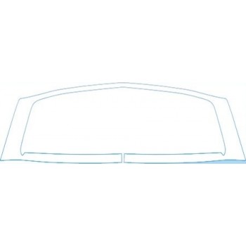 PAINT PROTECTION KIT - 2010 FORD MUSTANG GT CONVERTIBLE GRILLE KIT - PRECUT PPF CLEAR BRA WRAP