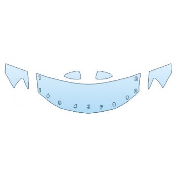 PRECUT PPF CLEAR BRA WRAP