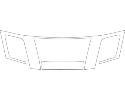 2012 NISSAN FRONTIER S BASE KING CAB Grille Kit