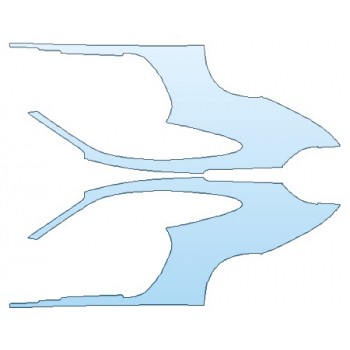 PRECUT PPF KIT - 2018 PORSCHE 911 GT3 FULL REAR QUARTERS PRECUT PPF CLEAR BRA WRAP