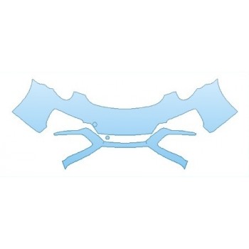 PRECUT PPF KIT - 2018 PORSCHE 911 TARGA 4 BUMPER ( 2 PIECE) PRECUT PPF CLEAR BRA WRAP