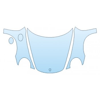 PRECUT PPF KIT - 2018 PORSCHE 911 TARGA 4 GTS FULL HOOD FENDERS MIRRORS PRECUT PPF CLEAR BRA WRAP