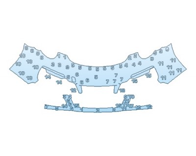 PRECUT PPF CLEAR BRA WRAP