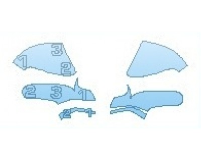 PRECUT PPF CLEAR BRA WRAP