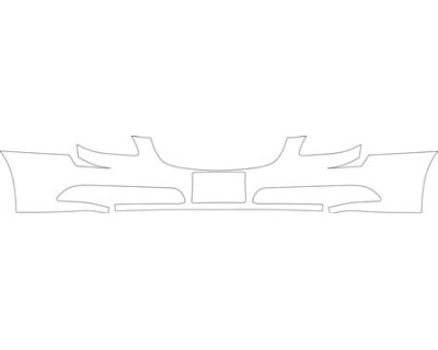 2008 BUICK LUCERNE CXL  Bumper (with Plate Cut Out) Kit