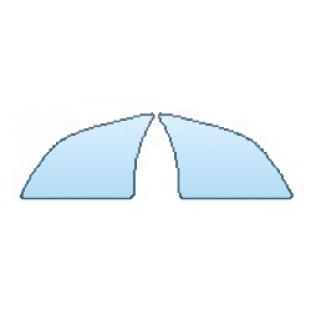 PRECUT PPF KIT - 2018 PORSCHE PANAMERA 4 E-HYBRID REAR DOOR SPLASH PRECUT PPF CLEAR BRA WRAP