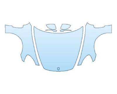 2018 PORSCHE PANAMERA 4S EXECUTIVE FULL HOOD FENDERS MIRRORS PRECUT PPF CLEAR BRA WRAP