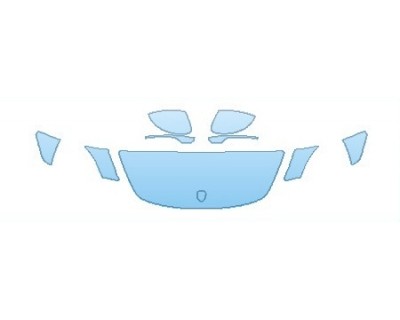 2018 PORSCHE PANAMERA 4S EXECUTIVE HOOD(18 INCHWRAPPED EDGES) FENDERS MIRRORS PRECUT PPF CLEAR BRA WRAP