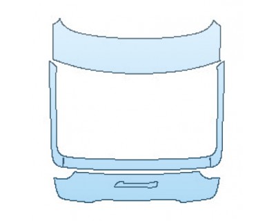 2018 PORSCHE PANAMERA 4S EXECUTIVE FULL TRUNK PRECUT PPF CLEAR BRA WRAP