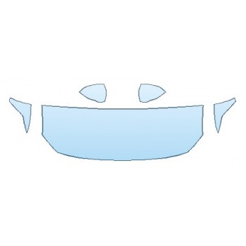 PRECUT PPF KIT - 2018 VOLVO S90 T5 MOMENTUM HOOD(24 INCH) FENDERS MIRRORS PRECUT PPF CLEAR BRA WRAP