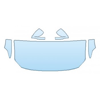 PRECUT PPF KIT - 2018 VOLVO V90 CROSS COUNTRY T6 - HOOD(30 INCHWRAPPED EDGES) FENDERS MIRRORS PRECUT PPF CLEAR BRA WRAP