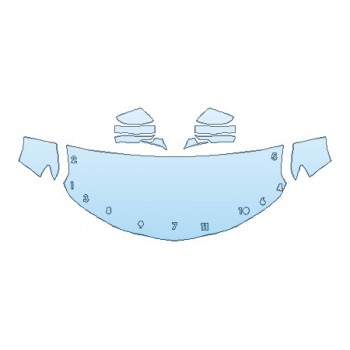 PRECUT PPF CLEAR BRA WRAP