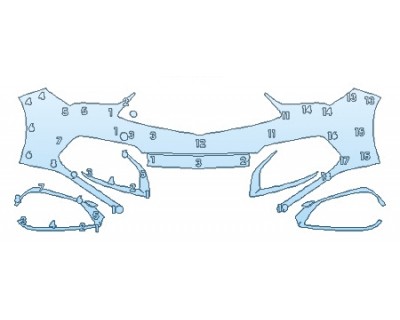 PRECUT PPF CLEAR BRA WRAP