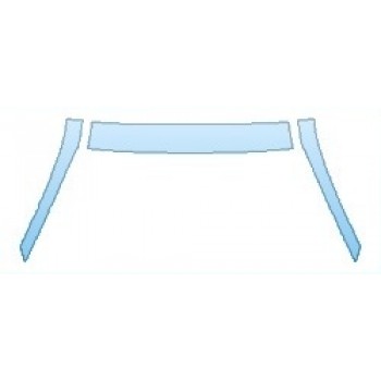 PRECUT PPF KIT - 2018 ALFA ROMEO STELVIO TI ROOF A-PILLARS PRECUT PPF CLEAR BRA WRAP