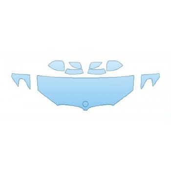 Precut PPF Kit – Clear Bra Paint Protection Film PAINT PROTECTION KIT - 2019 BMW X3 XDRIVE30I XLINE HOOD(24 INCH BIKINI CUT) FENDERS MIRRORS - PRECUT PPF CLEAR BRA WRAP