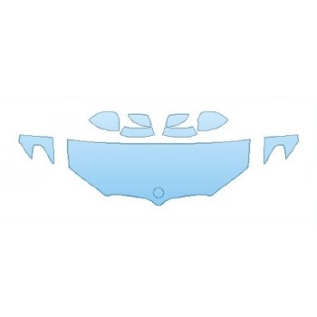 Precut PPF Kit – Clear Bra Paint Protection Film PAINT PROTECTION KIT - 2019 BMW X3 XDRIVE30I XLINE HOOD(24 INCH BIKINI CUTWRAPPED EDGES) FENDERS MIRRORS - PRECUT PPF CLEAR BRA WRAP