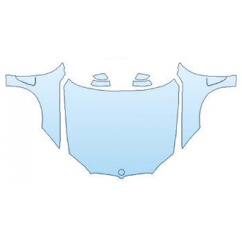 Precut PPF Kit – Clear Bra Paint Protection Film PAINT PROTECTION KIT - 2018 BMW X5 XDRIVE35D LUXURY DESIGN FULL HOOD FENDERS MIRRORS - PRECUT PPF CLEAR BRA WRAP