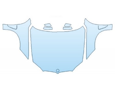 PAINT PROTECTION KIT - 2018 BMW X5 XDRIVE35D LUXURY DESIGN FULL HOOD FENDERS MIRRORS - PRECUT PPF CLEAR BRA WRAP