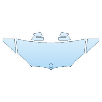 PAINT PROTECTION KIT - 2018 BMW X5 XDRIVE35D M SPORT HOOD(30 INCH) FENDERS MIRRORS - PRECUT PPF CLEAR BRA WRAP