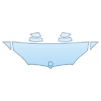 PAINT PROTECTION KIT - 2018 BMW X5 XDRIVE35D M SPORT HOOD(24 INCH) FENDERS MIRRORS - PRECUT PPF CLEAR BRA WRAP