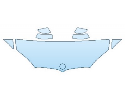 PAINT PROTECTION KIT - 2018 BMW X5 XDRIVE35D M SPORT HOOD(24 INCH) FENDERS MIRRORS - PRECUT PPF CLEAR BRA WRAP