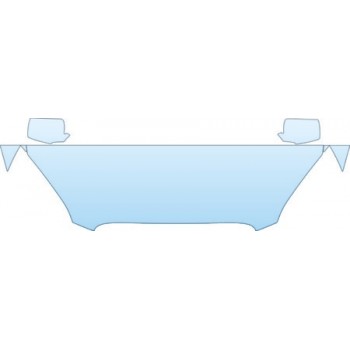 2009 BUICK LUCERNE CXS  Hood Fender Mirror Kit - PRECUT PPF CLEAR BRA WRAP