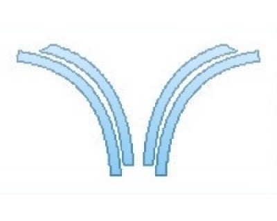 Precut PPF Kit – Clear Bra Paint Protection Film PAINT PROTECTION KIT - 2018 BMW X5 XDRIVE35I LUXURY DESIGN WHEEL OPNING - PRECUT PPF CLEAR BRA WRAP