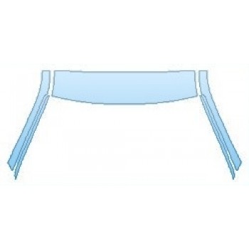 PAINT PROTECTION KIT - 2018 BMW X5 XDRIVE35I LUXURY DESIGN ROOF A-PILLARS - PRECUT PPF CLEAR BRA WRAP