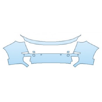 Precut PPF Kit – Clear Bra Paint Protection Film PAINT PROTECTION KIT - 2018 BMW X5 XDRIVE35I LUXURY DESIGN FULL REAR BUMPER SENSORS - PRECUT PPF CLEAR BRA WRAP