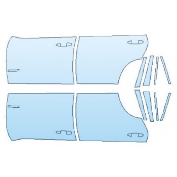 Precut PPF Kit – Clear Bra Paint Protection Film PAINT PROTECTION KIT - 2018 BMW X5 XDRIVE50I LUXURY DESIGN FULL DOORS - PRECUT PPF CLEAR BRA WRAP