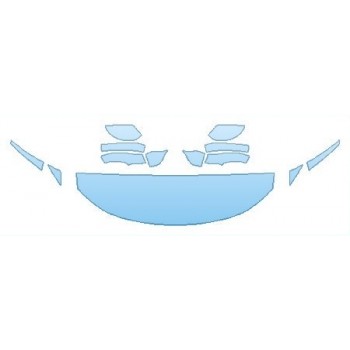 PRECUT PPF KIT - 2018 CHRYSLER PACIFICA HYBRID LIMITED HOOD(18 INCH) FENDERS MIRRORS PRECUT PPF CLEAR BRA WRAP