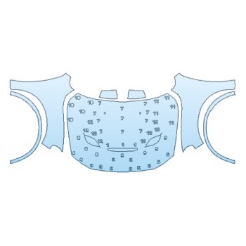 PRECUT PPF CLEAR BRA WRAP