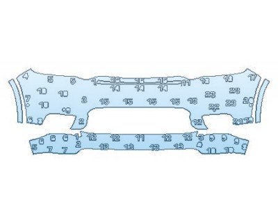 PRECUT PPF CLEAR BRA WRAP