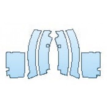 PRECUT PPF KIT - 2018 DODGE DURANGO RT SPLASH PRECUT PPF CLEAR BRA WRAP